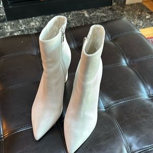 Marc Fisher White Boots